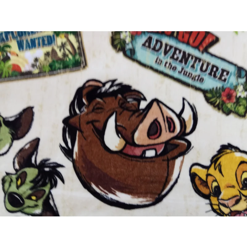 Милый Король Лев Simba Hyenas Тимон Пумба мультфильм хлопок лицо полотенце для рук