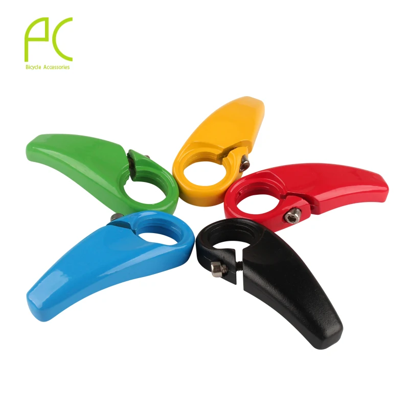 Велосипедные ручки PCycling алюминиевые велосипедные с фиксированным механизмом