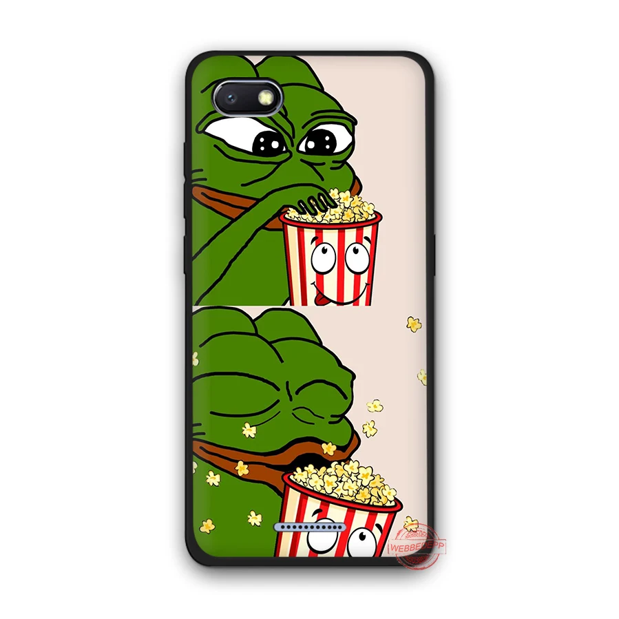 5 WEBBEDEPP лягушка meme pepe мягкий чехол для телефона для Redmi Note 8 7 6 5 Pro 4A 5A 6A 4X5 Plus S2 Go чехол s - Цвет: 5