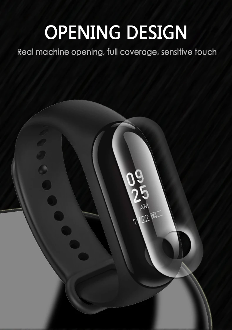 1 средство защиты ПК для mi band4 mi Band 4 закаленная Гидрогелевая пленка устойчивая к царапинам прозрачная защитная пленка для Xiao mi Smart Bracelet 4