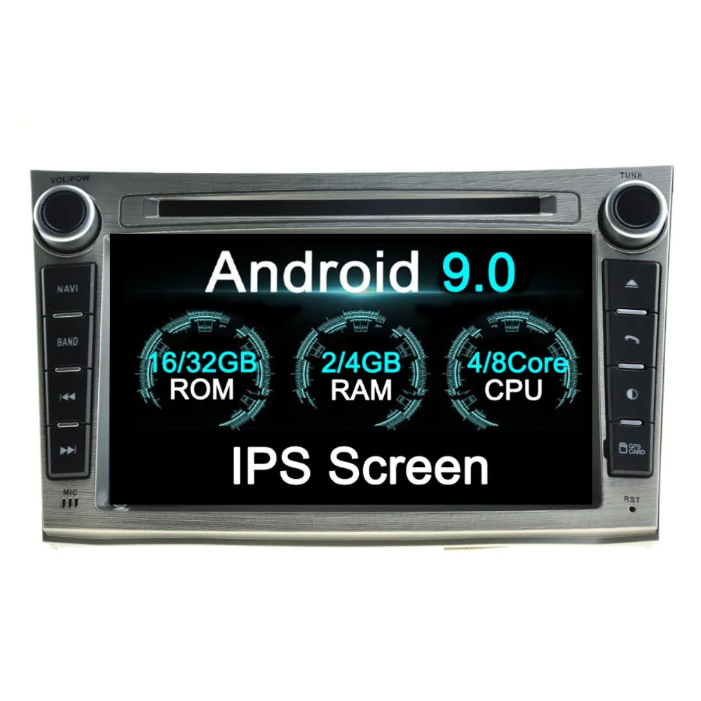 Автомобильный DVD-плеер на Android 9 0 с GPS-навигацией для Subaru Outback 08 + стерео радио bluetooth