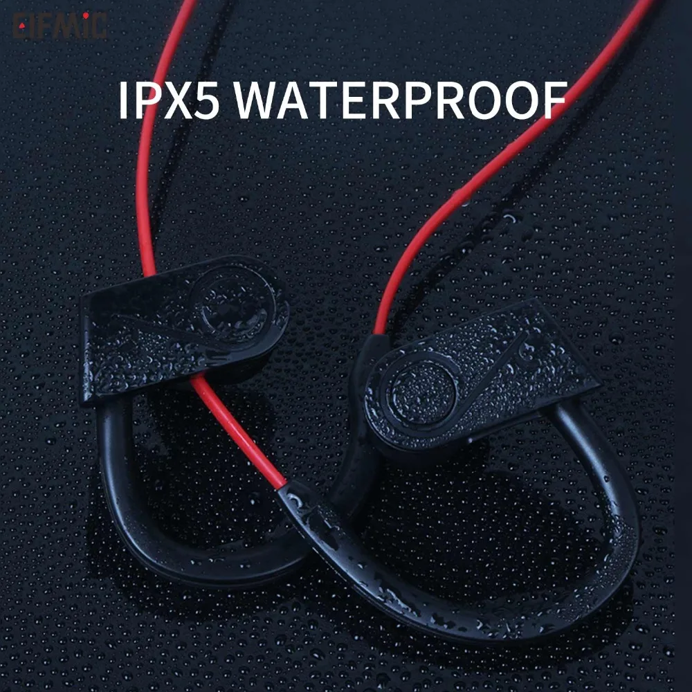 ELFMIC беспроводной Bluetooth ушной крючок наушники IPX5 водонепроницаемый Hi Fi стерео