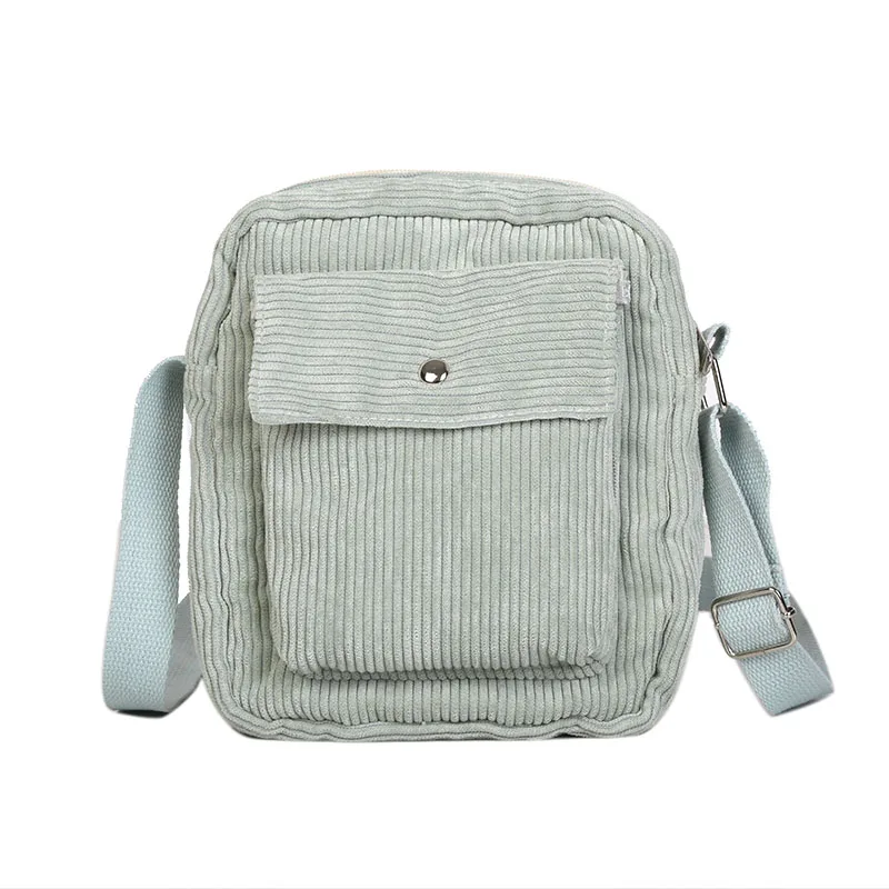 HUANILAI Women's Bags New Fashion Handbags Girl Travel Crossbody Bags Student Shoulder Bags Mobile Phone Bag YS01 - Цвет: LIGHT GREEN