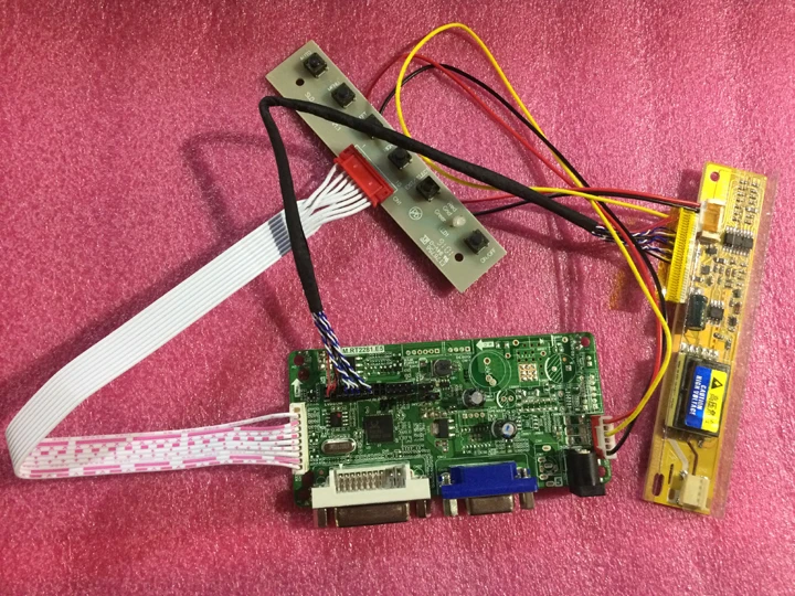 Высокое качество VGA DVI LCD плата контроллера M. RT2261 для LTN141P4-L01 14 1 дюймов LVDS 1400*1050