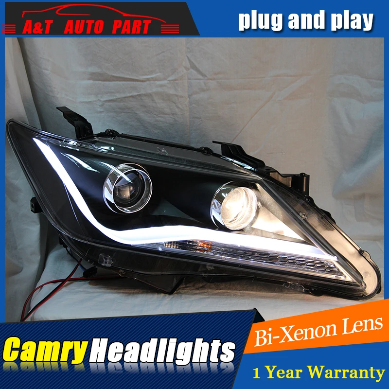 

Auto Part Styling For Toyota Camry headlights 2012-2014 For Camry bi xenon lens h7 xenon