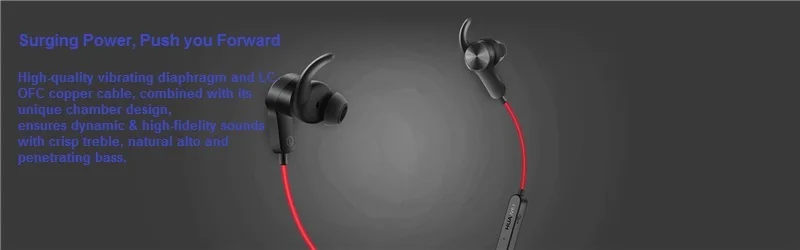 Оригинальная Спортивная bluetooth-гарнитура huawei AM60 CSR Apt-X Music Life, водонепроницаемые беспроводные наушники с микрофоном для Android IOS