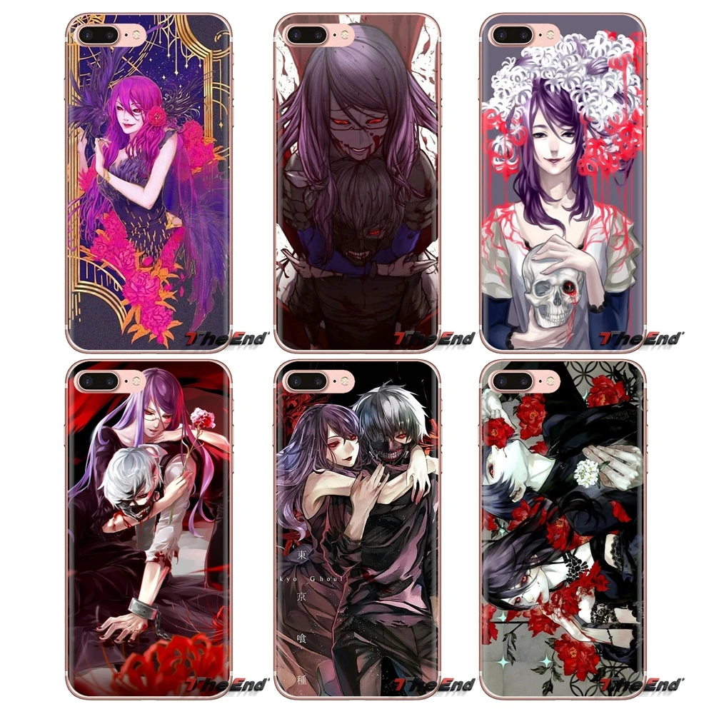 anime Rize Kamishiro tokyo ghoul For Samsung Galaxy A3 A5 A7 A9 A8 Star A6 Plus 2018 2015 2016 2017 Transparent Soft Cases Cover |