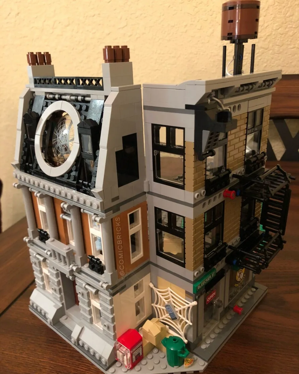 Bela 10840 Marvel Мстители Бесконечность войны Sanctum Sanctorum разборки строительные блоки игрушки совместимы с Bela 76108 Thanos