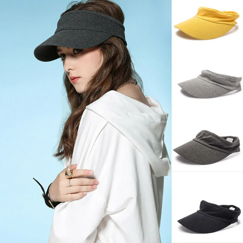 Козырек от солнца однотонная Спортивная Кепка Практичная кепка с УФ-защитой