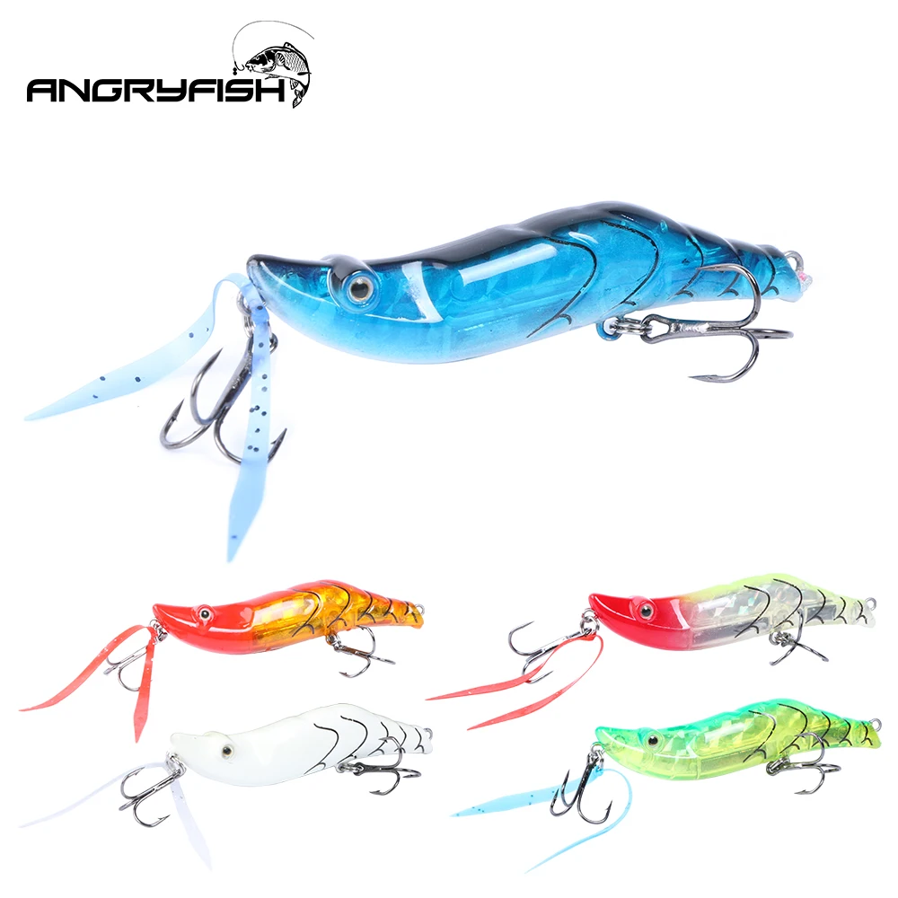 Фото Искусственная рыболовная приманка Angryfish, горячая Распродажа, 1 шт., 8 см, 14 г, с зазубренными крючками, 5 цветов, C8013 №2