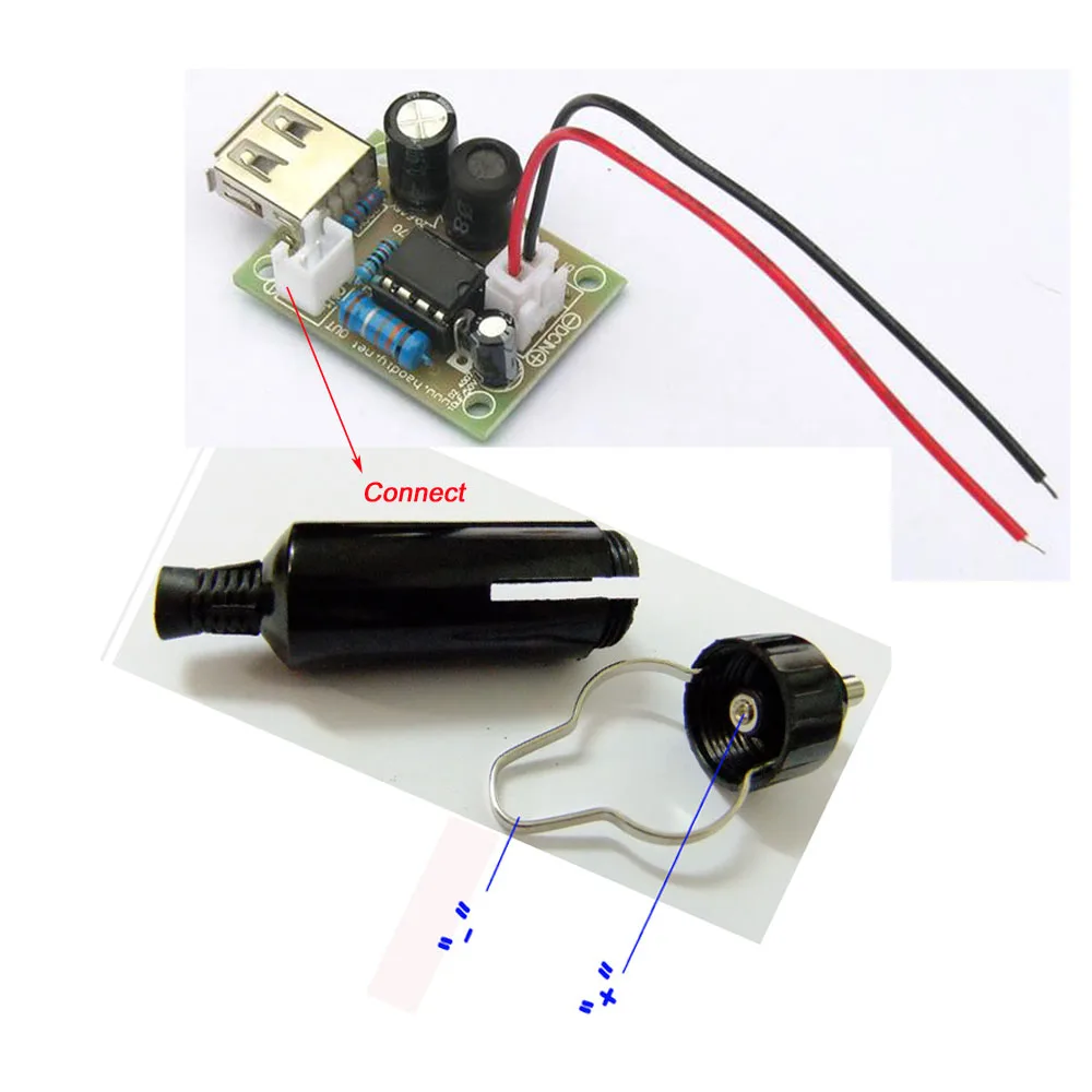 DC-DC 6V/12V/24V to 5V USB 1.5A Step Down модуль для ограничения напряжения и мощности