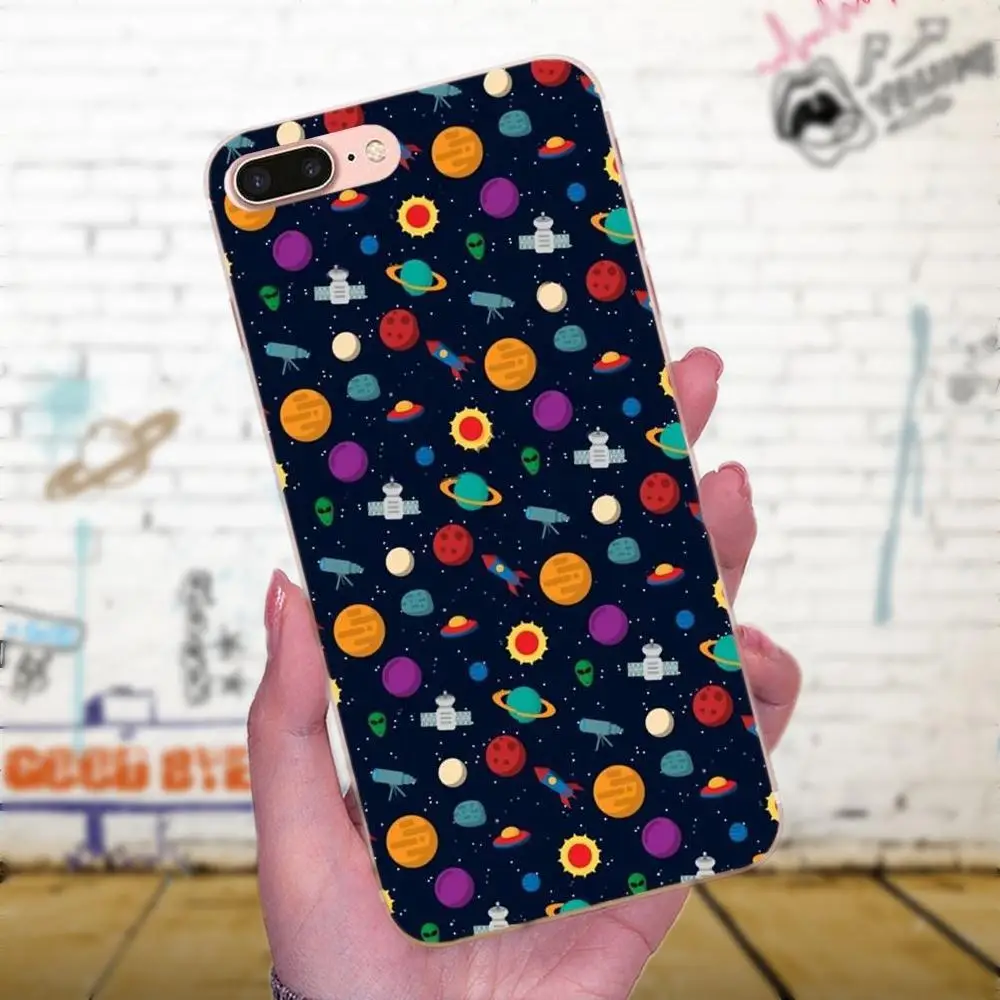 Элегантный мягкий чехол Spaceman Space Love Moon Plane для Xiaomi Mi3 Mi4 Mi4C Mi4i Mi5 Mi 5S 5X 6 6X 8 SE A1 Max Mix 2 Note