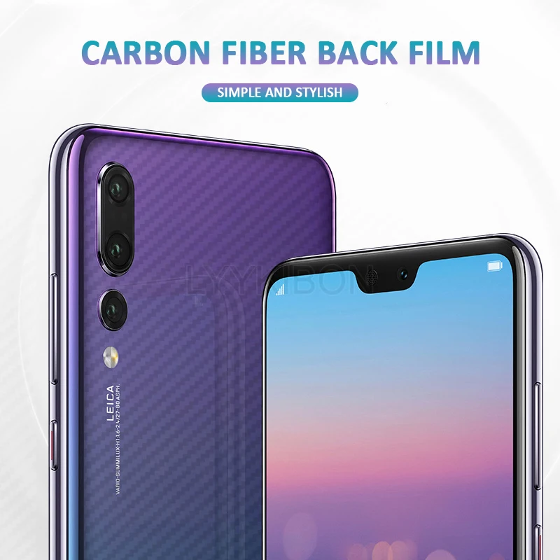 Мягкий чехол из углеродного волокна и задняя защитная пленка для huawei honor 9 10 lite 7A 8A P10 P20 p30 Коврики 20 Y5 Y6 Y9 Y7 Pro Prime чехол Защитная пленка
