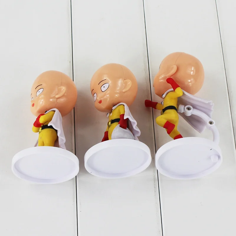 3 шт./лот Аниме One Punch Man САЙТАМА сенсей ПВХ экшн фигурка модель коллекционные