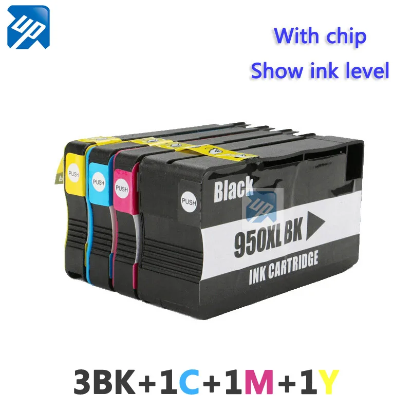 UP 6PK совместимый чернильный картридж для HP 950 XL 950XL 951 951XL officejet Pro 8600 8100 8610 8620 принтер