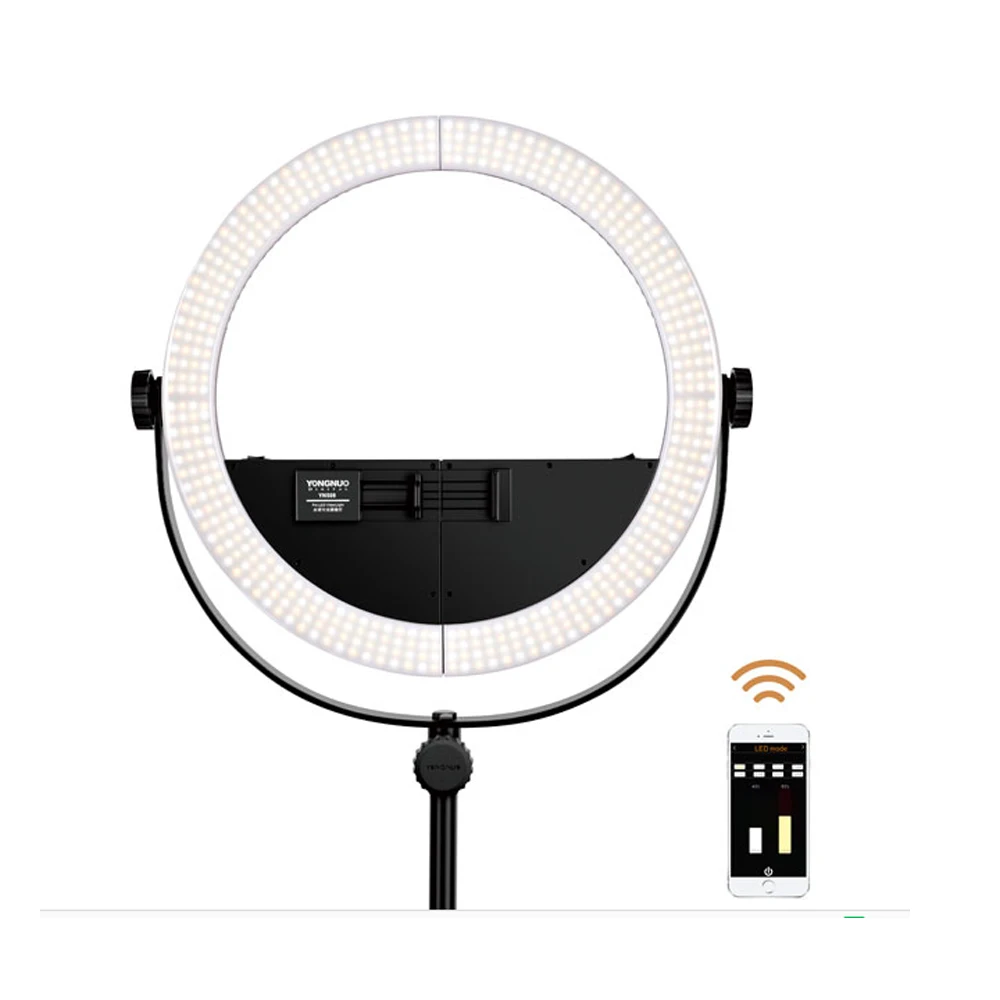 YONGNUO YN508 светодиодный кольцевой свет селфи свет кольцо Ringlight Фотостудия Свет фотография Освещение для живого видео красота Селфи