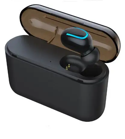 Bluetooth наушники для huawei Honor Play View 20 10 V20 V10 P Smart Plus Nova 4 3 3i 2 беспроводные наушники с зарядным устройством - Цвет: single ear black