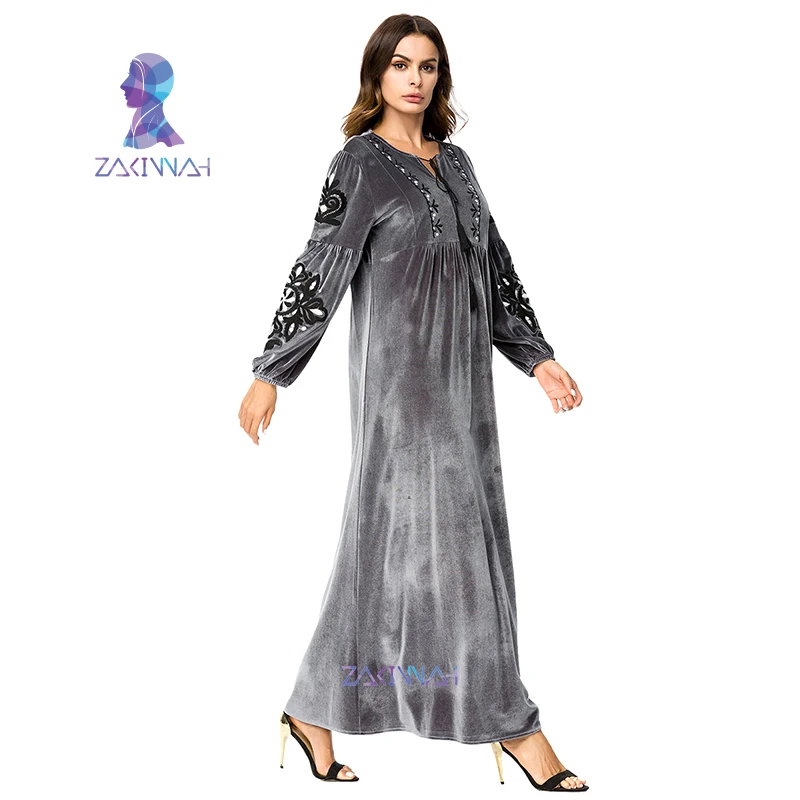 7231 средние восточные мусульманские турецкие женские халаты из Дубаи в