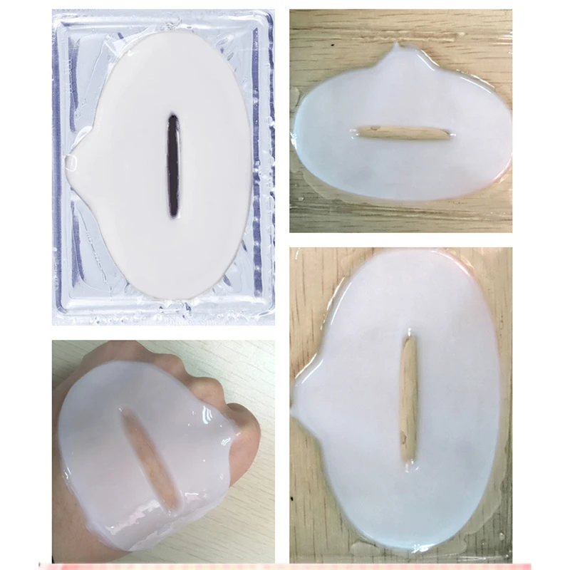 

30PCS/Lot New Women Crystal Collagen Lip Mask Collagen Protein Crystal Lip Film Anti Ageing Wrinkle Patch Pads Gel Lips Enhancer