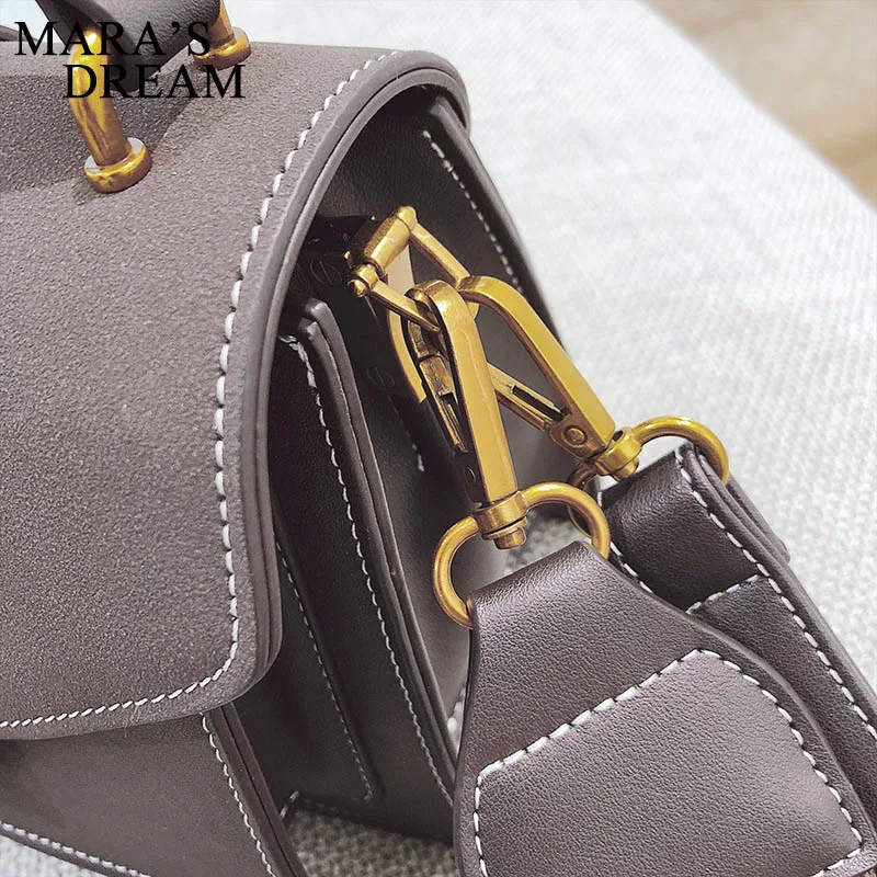 Сумка Mara's Dream женская через плечо Модный саквояж однотонная сумочка из