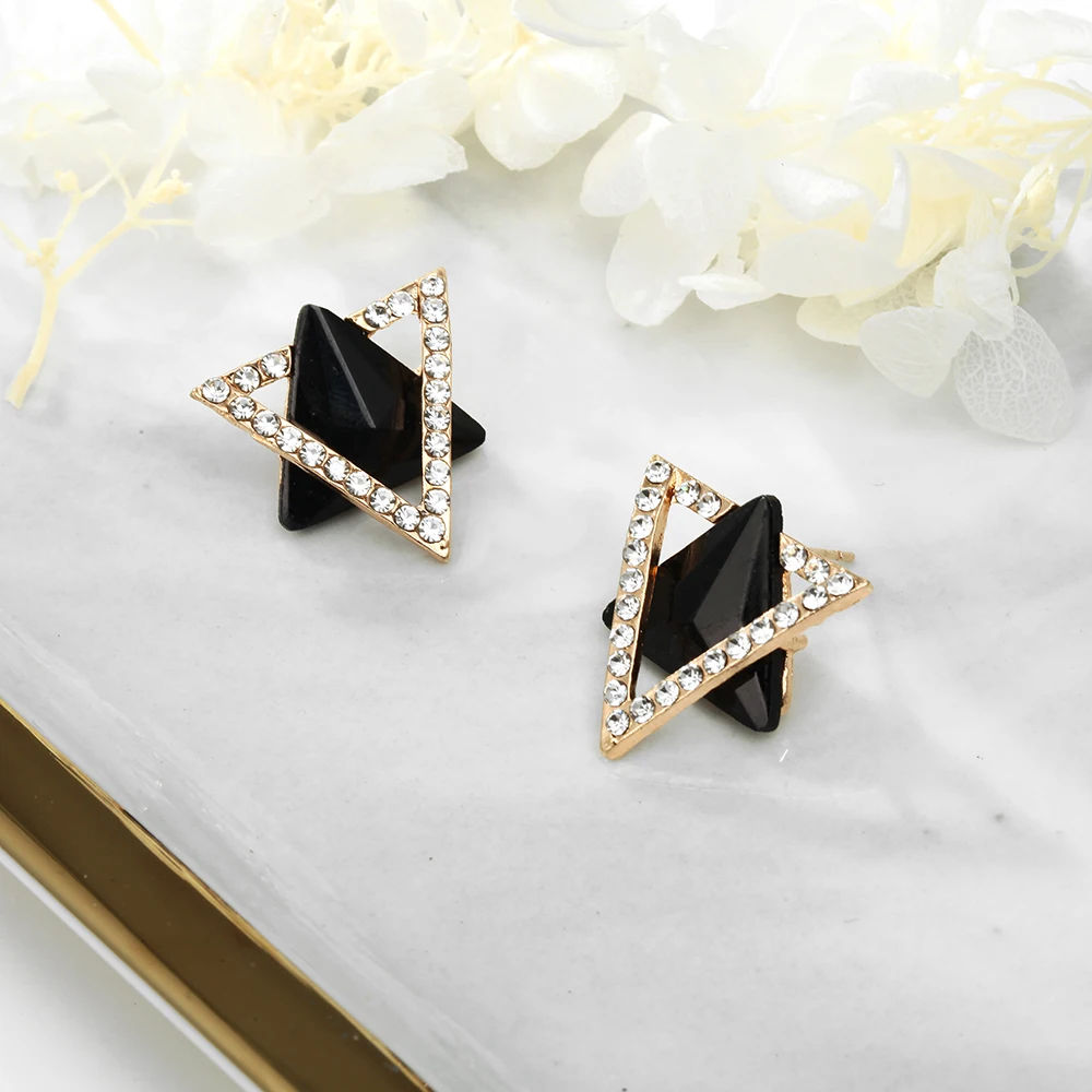 Женские Треугольные Серьги TMXK angel пластиковые серьги капельки с металлическим