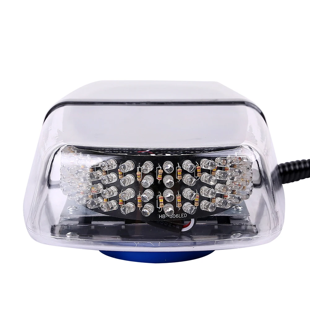 12V-24V 24 Вт Автомобильный светодиодный Предупреждение мерцающий светильник