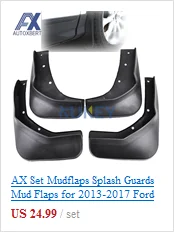 AX хром приборной панели вентиляционное отверстие Крышка для FORD ESCAPE KUGA 2013- отделка ободок гарнир передний выход рамка Молдинг