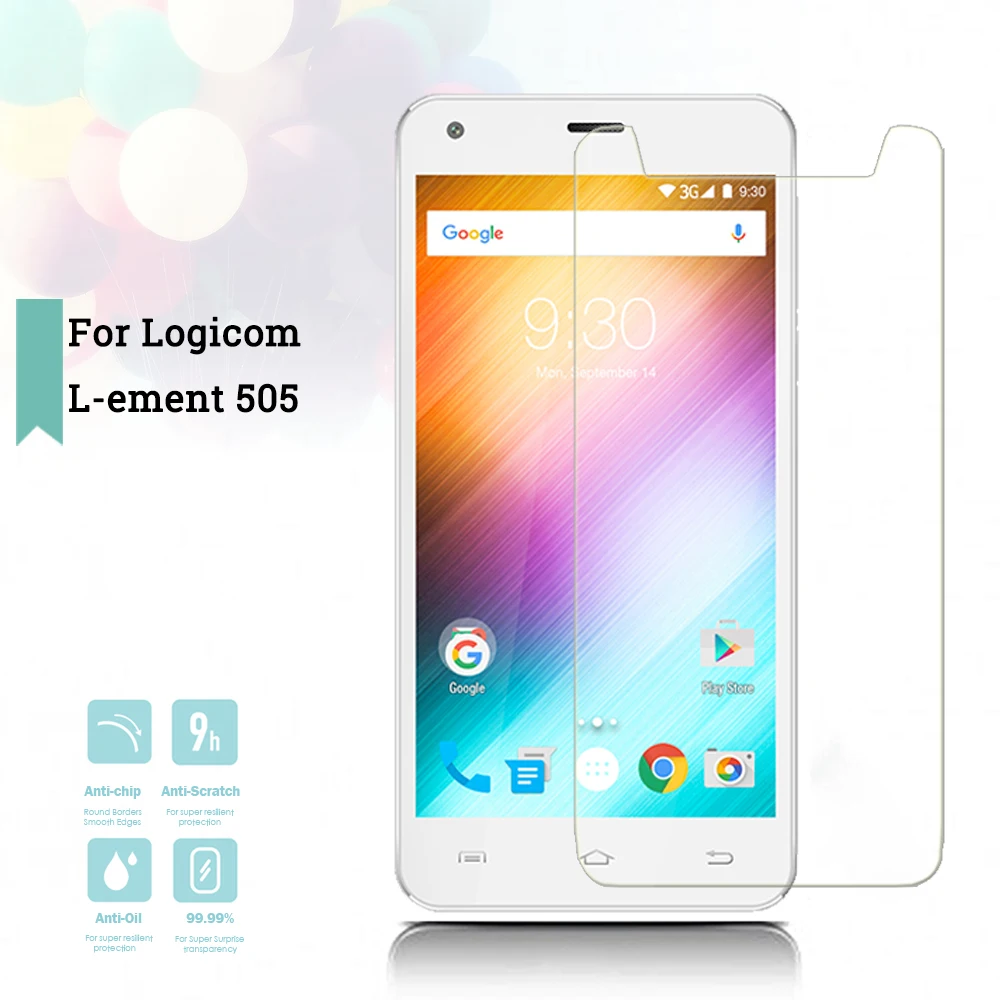 2.5D мм 0 26 ультра закаленное стекло для Logicom L ement 505 закаленная Защитная пленка