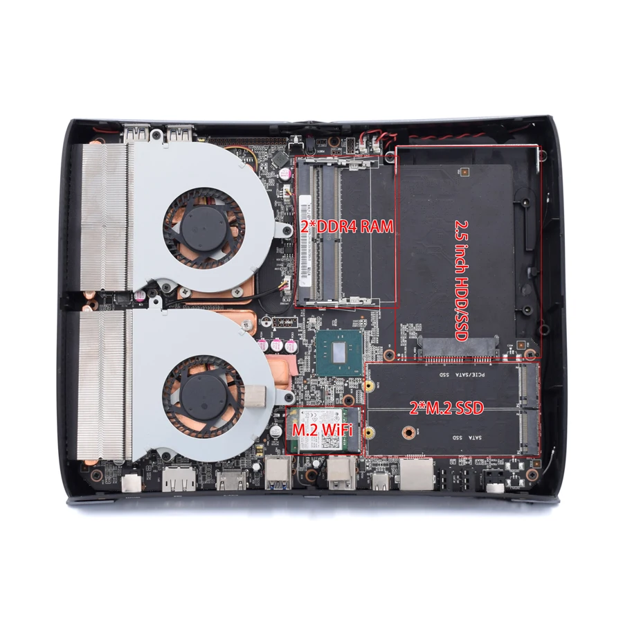 I7 6700HQ Intel NUC игровой Мини ПК NVIDIA GeForce GTX 960M GDDR5 4G видеокарта Windows 10 HTPC 4K ТВ-приставка