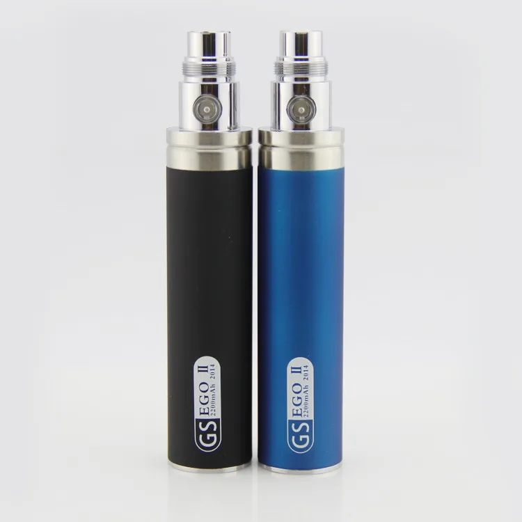 10 шт./лот GS EGo II 2200 мАч 3200 vape батарея электронные сигареты обновленная EGO I Week для 510