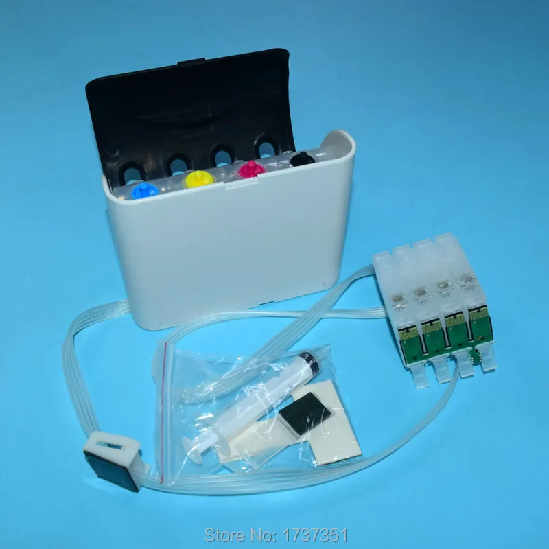 T1411 T1414 СНПЧ система с чипом ARC для EPSON WF 7018 7511 7521 3521 3531 570 Вт 85ND 82WD принтер|Система