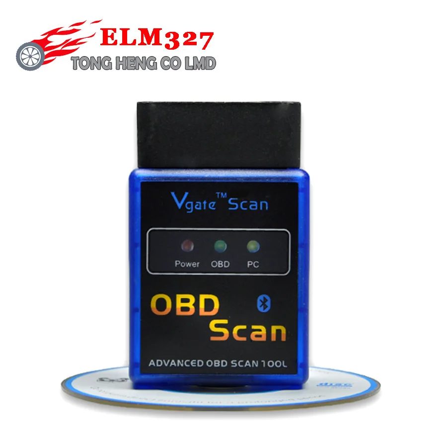 Считыватель кодов Vgate elm327 V1.5 Bluetooth vgate сканер obd2/OBDII mini elm 327 v1.5 с поддержкой J1850|code