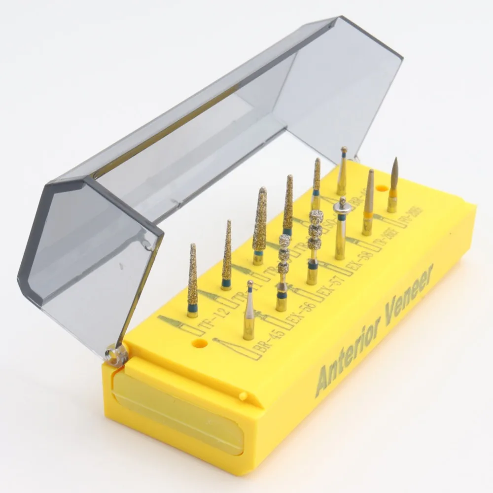 1 комплект (12 шт.) Профессиональный стоматологический противоударный шпон