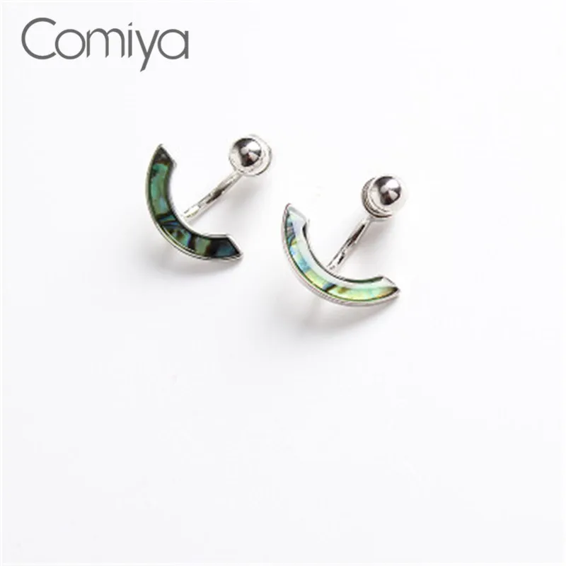 Серьги пусеты Comiya серьги из сплава цинка серебристый цвет сплав Геометрическая