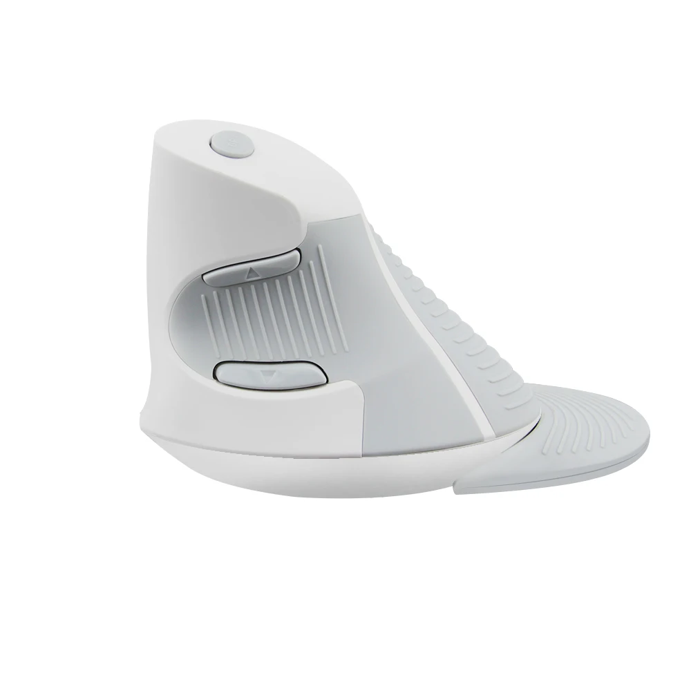 White Wireless Mouse Delux M618 беспроводная мышь 2,4g эргономичная Вертикальная мышь 1600 dpi Беспроводная игровая мышь компьютерная USB оптическая мышь для ПК ноутбука - Цвет: White Wireless Mouse