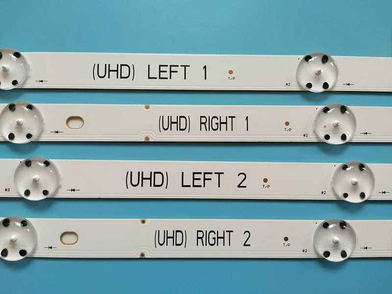 

(New Kit) 8 PCS/set LED backlight bar for 49inch TV LG 49UH6500 6916L-2452A 6916L-2453A 6916L-2551A 6916L-2552A