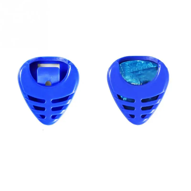 Прочный пластиковый держатель для гитарных палочек в форме сердца 6 шт.