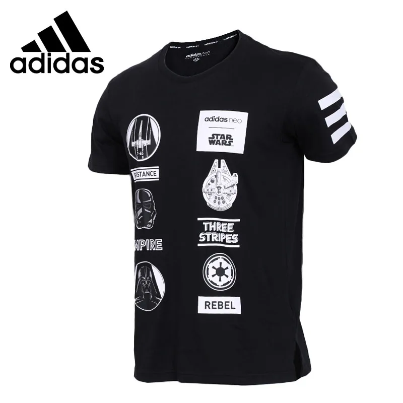 Оригинальный Новое поступление 2018 Adidas NEO Label SW TEE 4 мужские футболки с коротким