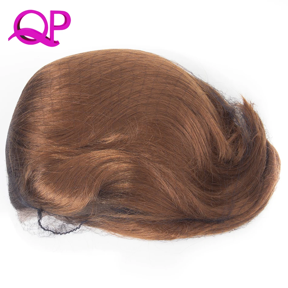 Qp hair Black Ombre Blone Straight Bob Synthetic Lace Front Wigs For Women High Temperature Short Hairstyles Natural Afro Wigs