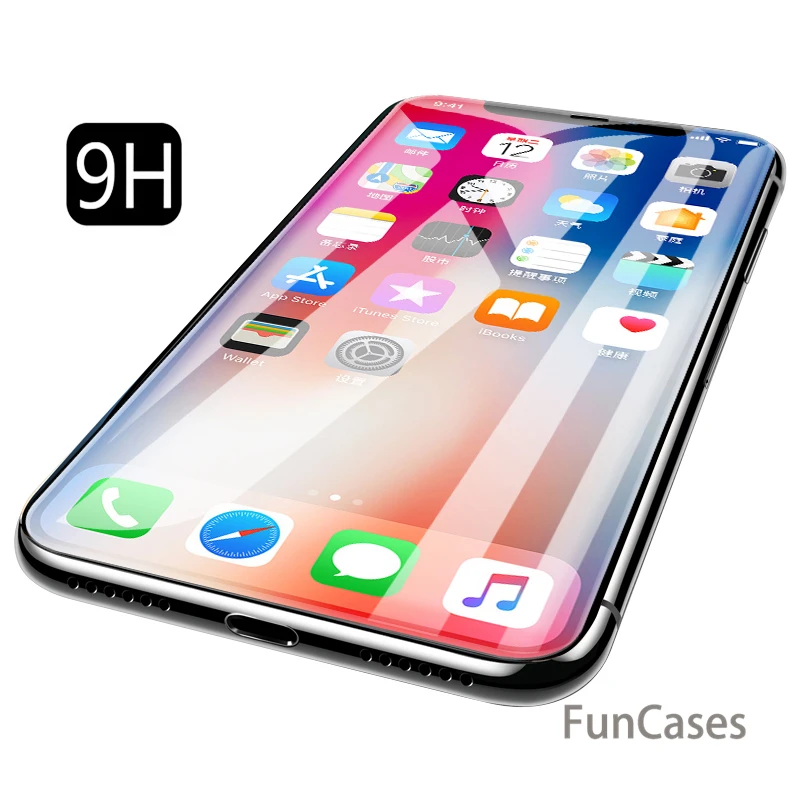 360 Оригинальный чехол для Apple iPhone XS Max тонкое прозрачное Защитное стекло XR X 7 6 6s 8 Plus