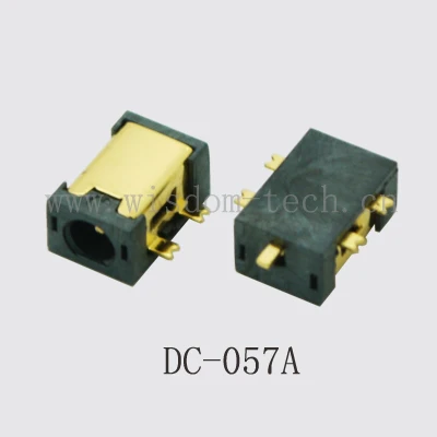 500 шт./лот разъем постоянного тока SMD Золотой Разъем питания гнездо для планшета +