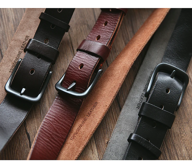 Ремень мужской из мягкой кожи 3 8 | Аксессуары для одежды