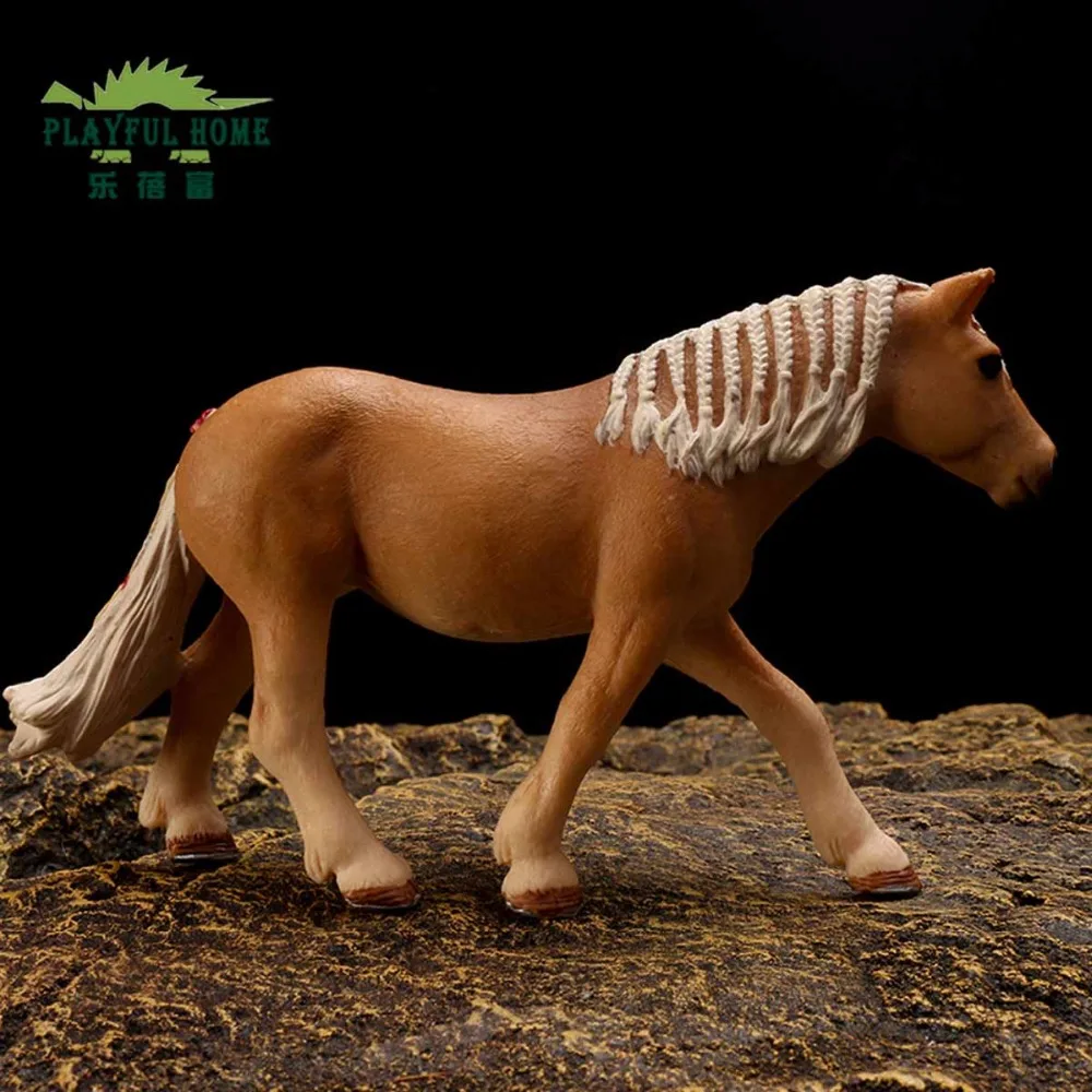 Игривый дома лошадок модель Животные набор моделирования 3D 10 шт. китайский бренд