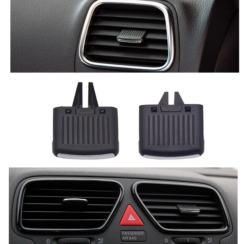 1 шт. для Volkswagen Scirocco A/C Air Outlet черный набор ремонта этикеток/вентиляционное