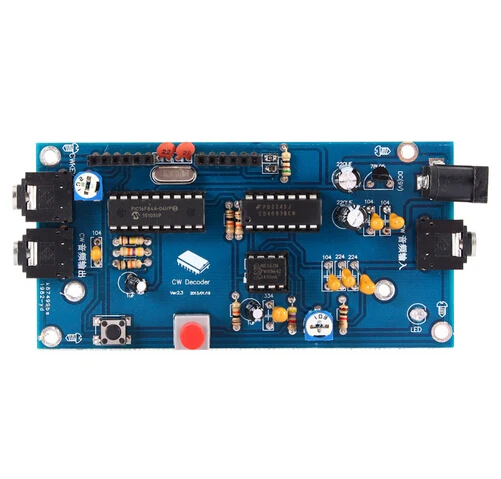 CW декодер Морзе код считыватель переводчик Хэм радио аксессуар DC7 12V|ham radio|ham radio