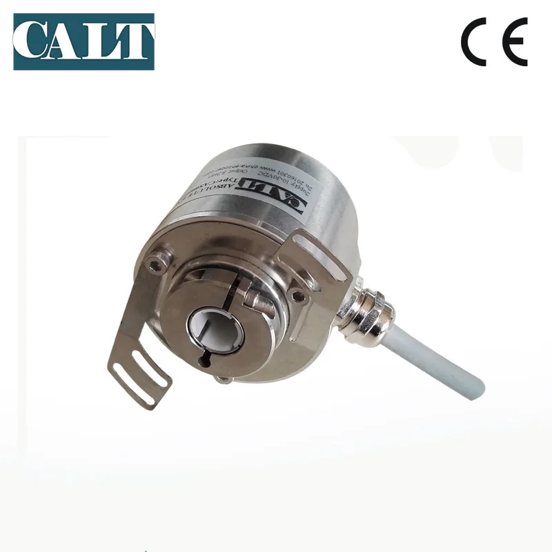 CALT 12 мм полый вал Modbus RTU интерфейс выход 18 бит opto абсолютный поворотный