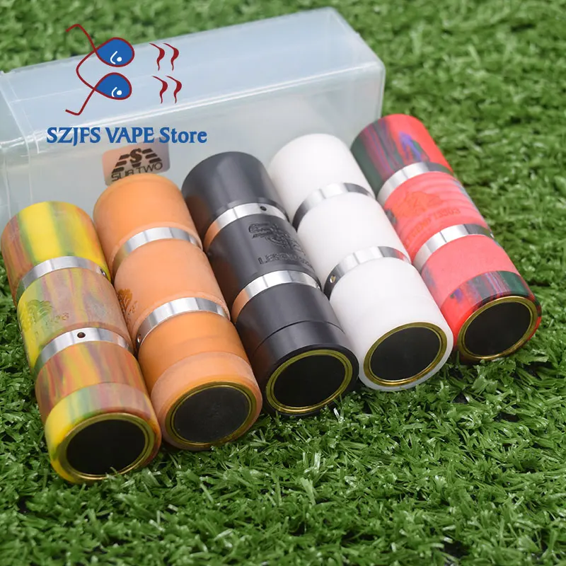 

sob mod kit Brass Material Mechanical Mod 18650 battery e cigarette kit 24mm diameter vape vs Avidlyfe mod