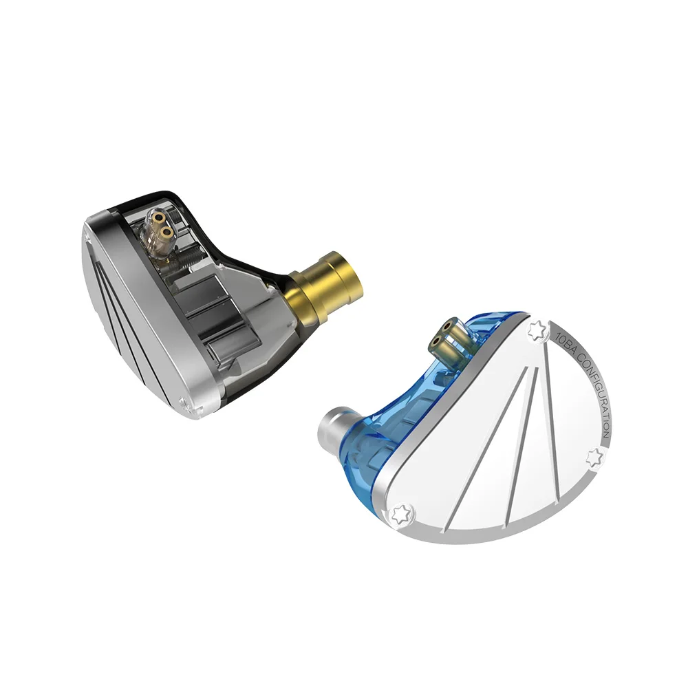 KBEAR KB10 5 сбалансированная арматура HIFI Бег Спорт Музыка Аудио монитор наушники