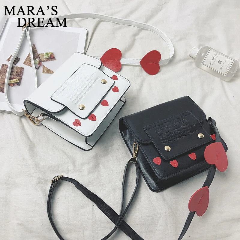 Роскошная Брендовая женская сумка Mara's Dream дизайнерская однотонная Сумка конверт в форме сердца мини через