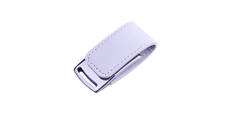 POWERONE, кожаный и металлический брелок, USB флеш-накопитель, флешка, модный креативный USB 2,0, карта памяти, 64 ГБ, 16 ГБ, 32 ГБ, 4 Гб, U диск